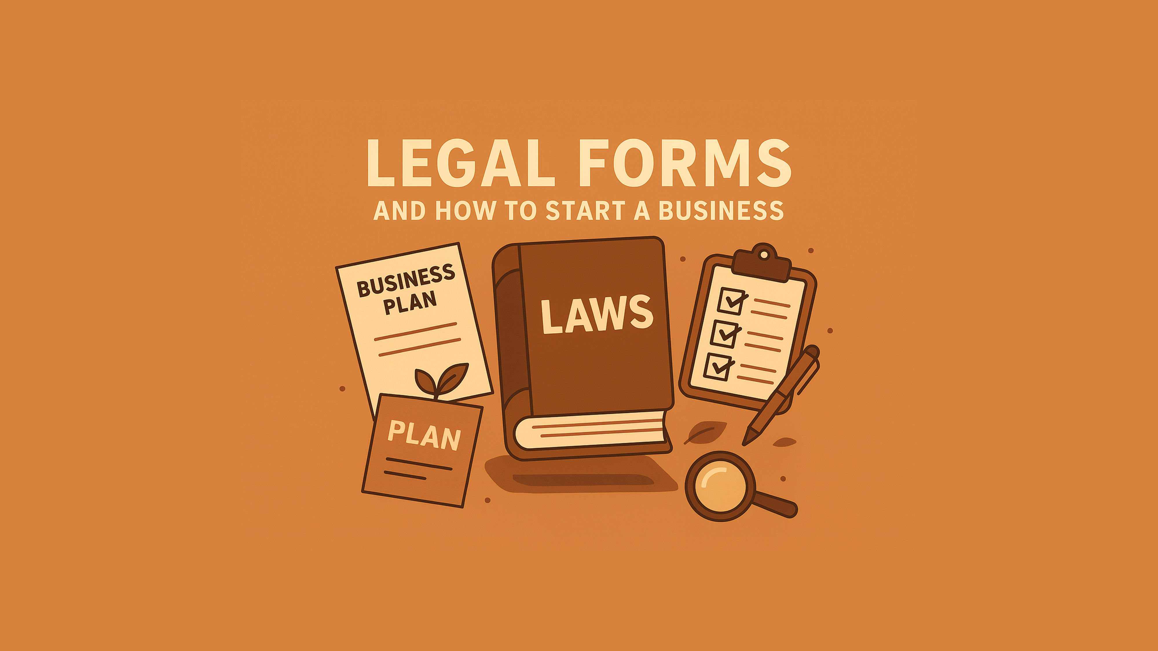 Legal forms and how to start a business
